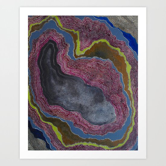 Ache Art Print