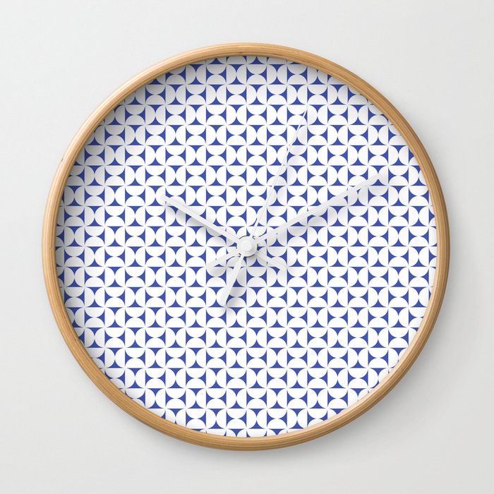 Patterned Geometric Shapes XLIX Wall Clock