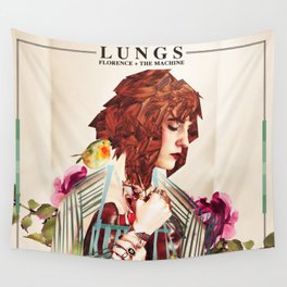 florence the machine lungs cartoon 2022 Wall Tapestry