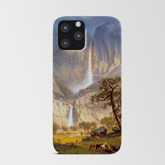 Albert Bierstadt Yosemite Falls  iPhone Card Case