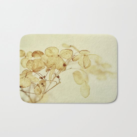 winter flora Bath Mat
