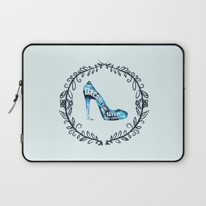 Cinderella' slipper Laptop Sleeve