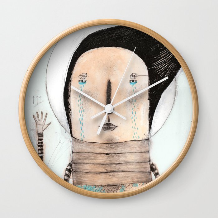 Letting go doesn't mean giving up... it means moving on.  Wall Clock