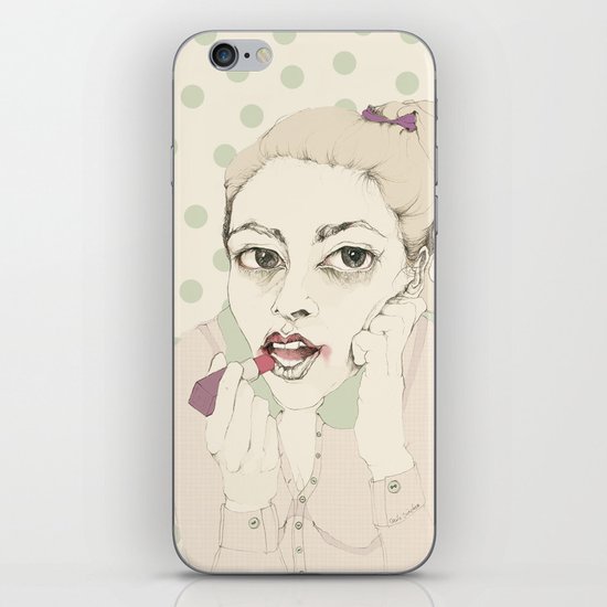 lipstick iPhone & iPod Skin