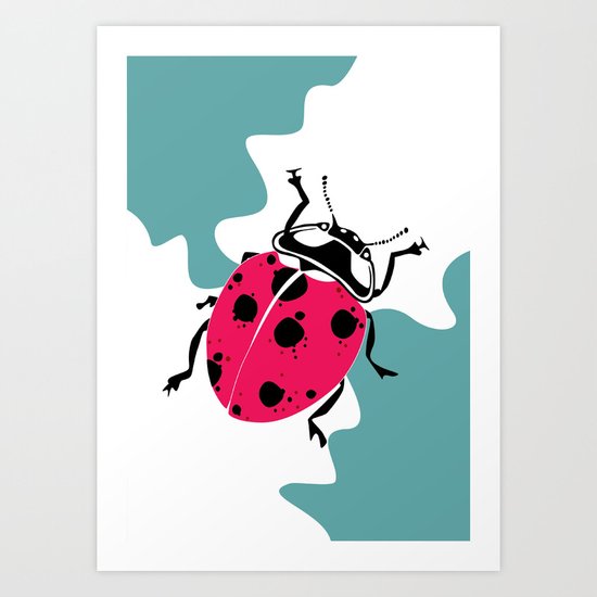 Ladybug Art Print