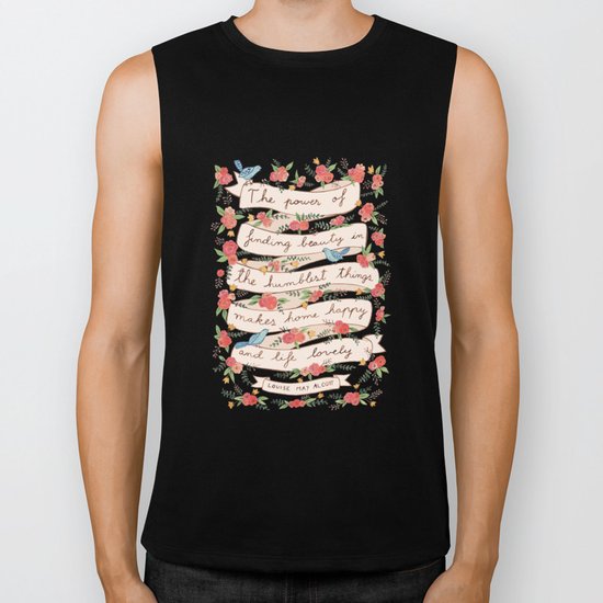 The humblest things Biker Tank