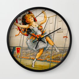 Vintage Sells Floto Circus Ad Wall Clock