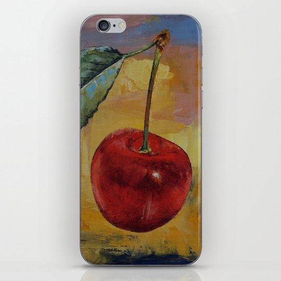 Vintage Cherry iPhone & iPod Skin