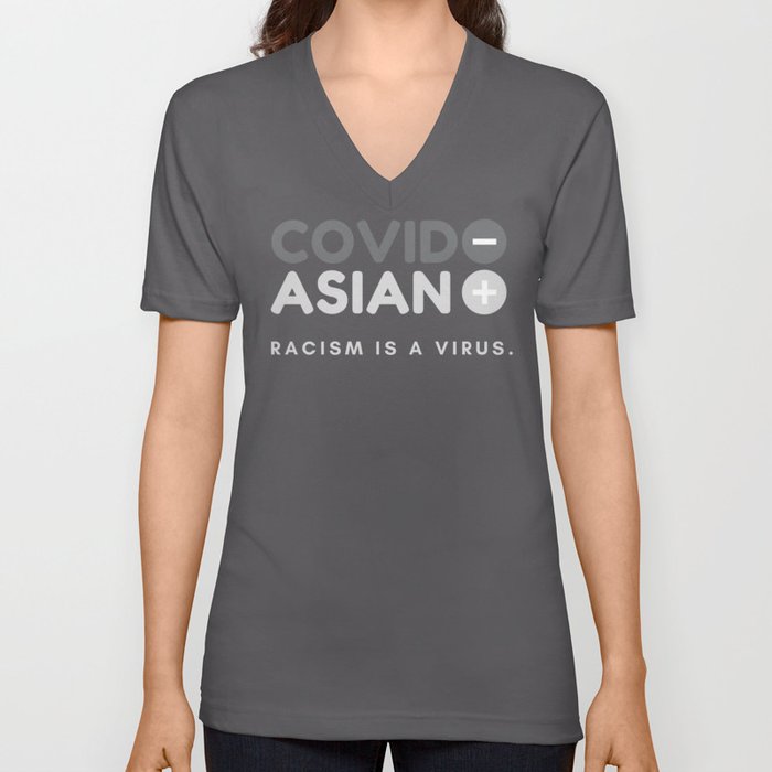 Asian+ V Neck T Shirt