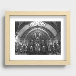 Notre-Dame Basilica Recessed Framed Print