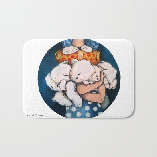 Goodnight story Bath Mat