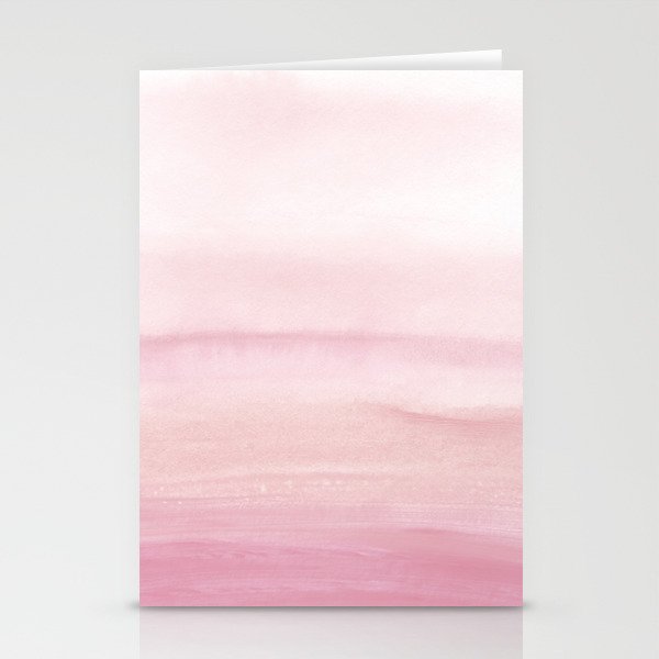 Subtle Pink Layers 03 Stationery Cards