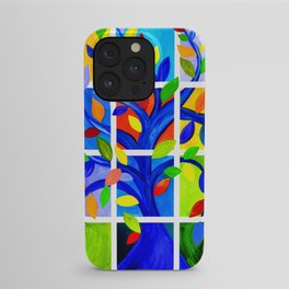 Tree of Life, bright colors iPhone Case