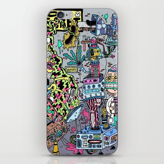 How It's Made: Skateboard Edition iPhone Skin