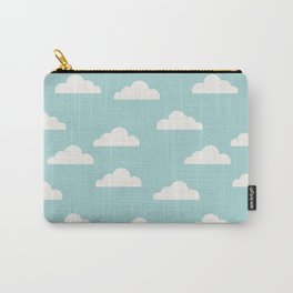 Clouds Carry-All Pouch | Pattern, Children, Graphic Design, Funny 