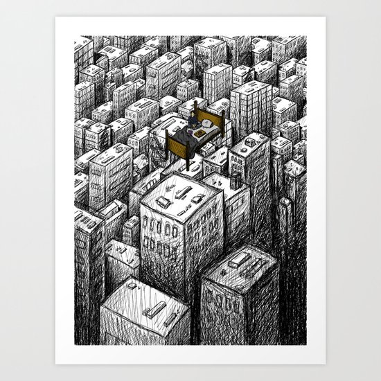 Lost At Sea (M83) Art Print