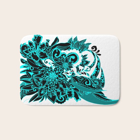 FLOWER DTS Bath Mat