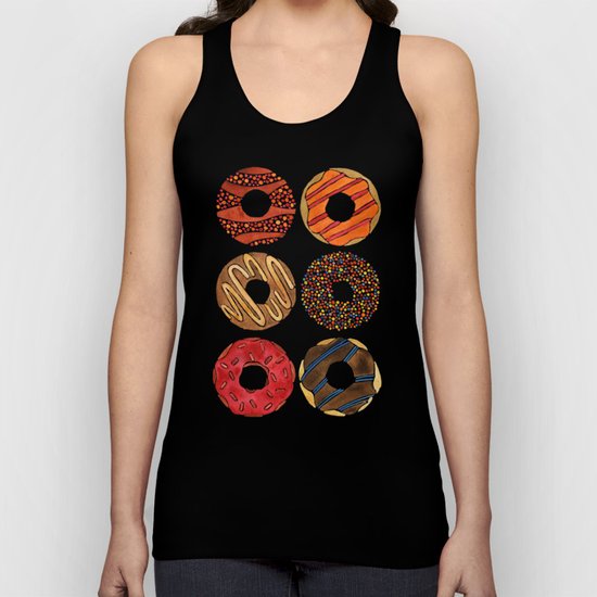 Half Dozen Donuts Unisex Tank Top