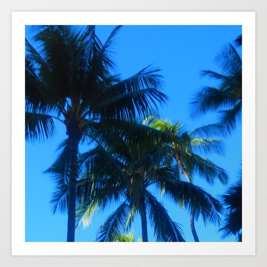 Oahu: Some Trees Art Print