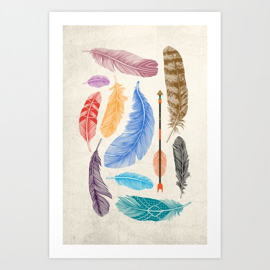 Sky Gods Art Print