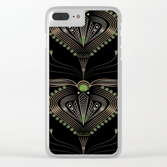 Art Deco . Aphrodite . Clear iPhone Case