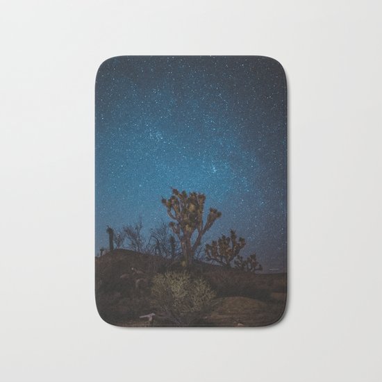 Midnight Stars at Joshua Tree Bath Mat