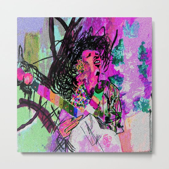 Foxy Lady Metal Print