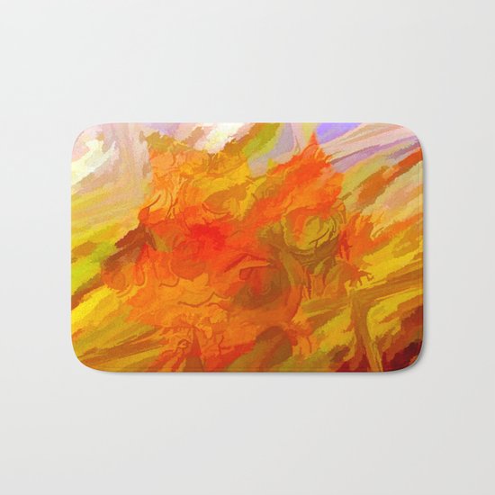 Vibrant Summer Bath Mat