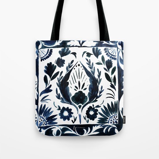 Nadia Flower Tote Bag