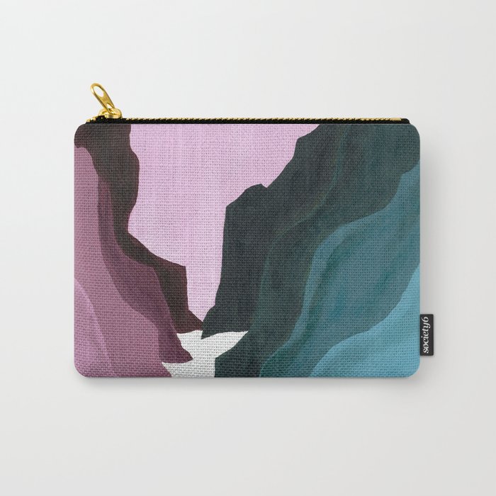 Cascading Mountains Carry-All Pouch