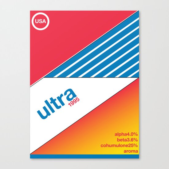 ultra//single hop Canvas Print