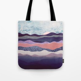 Winter Mountains Tote Bag