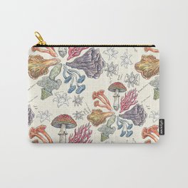 Mushroom Color Wheel Carry-All Pouch