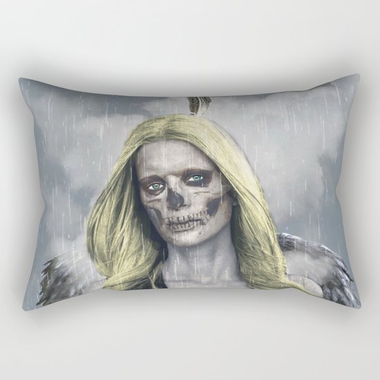 I never held emotion in the palm of my hand Rectangular Pillow