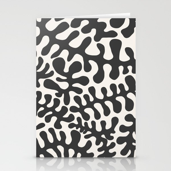Henri Matisse cut outs seaweed plants pattern 4 Stationery Cards