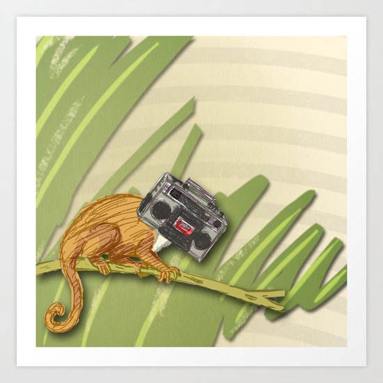 Mono Stereo Art Print
