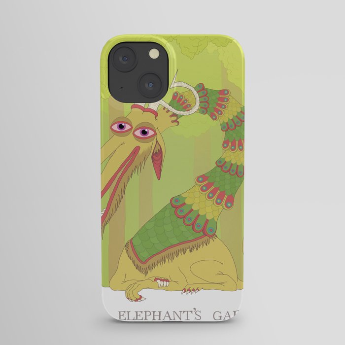 The Elephant's Garden - The Perpetual Glibb iPhone Case