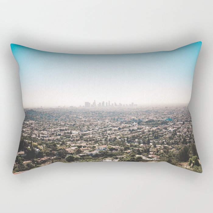 View of the Angels Rectangular Pillow