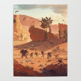 Desert (Art) Poster