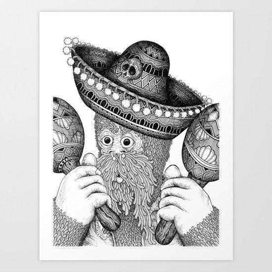 Viva Heck Yeah Art Print
