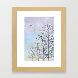 Two Birds Framed Art Print