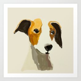 Dog Portrait 2 Art Print