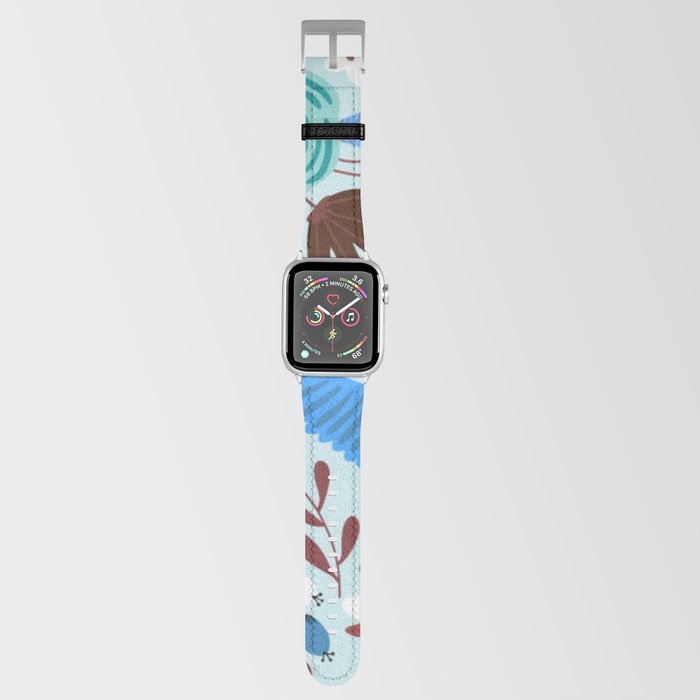 Colibri Birds and Flowers 2 Apple Watch Band