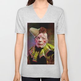 Laugh, Clown, Laugh (1928) V Neck T Shirt