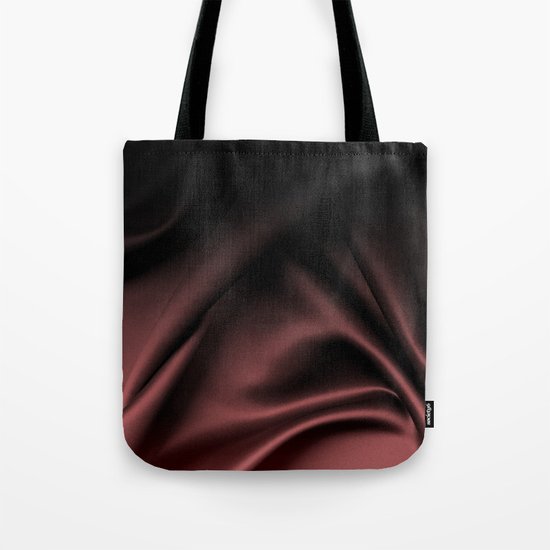 Silk Marsala Ombre Tote Bag