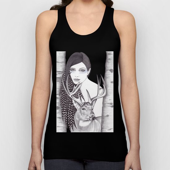 Silver Forest Unisex Tank Top