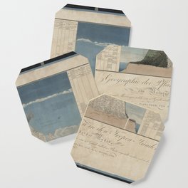 Alexander von Humboldt - Section View of Plants on the Chimborazo and Cotopaxi Volcanoes (1807) Coaster