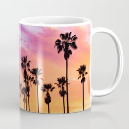 Palm Tree in the Wind Coffee Mug