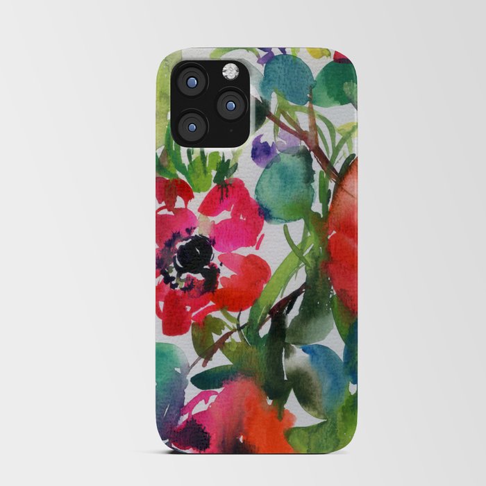 the soul of anemones iPhone Card Case