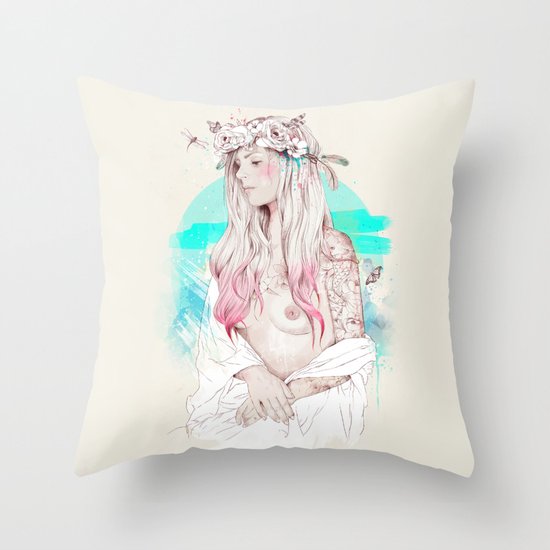 Gioconda Throw Pillow